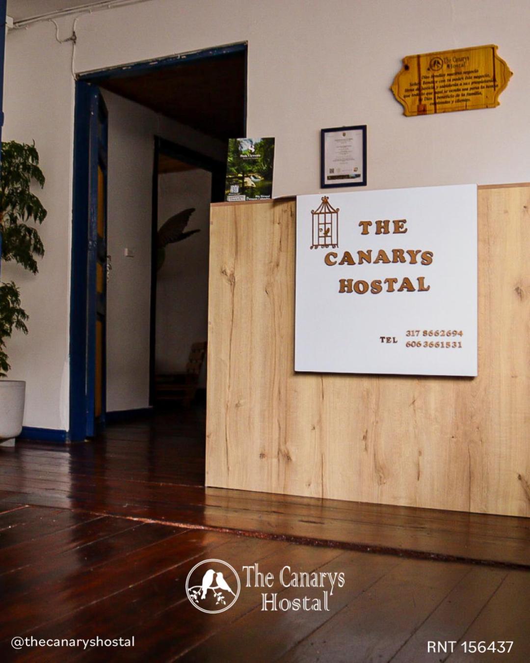 The Canarys Hostal Santa Rosa de Cabal Zewnętrze zdjęcie